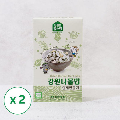 Namul Rice Ready to Cook 45g (2 Servings x 3) x 2 Pack (Set)