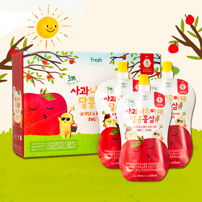 Sweet red ginseng under the apple tree (100ml x 10 pack)
