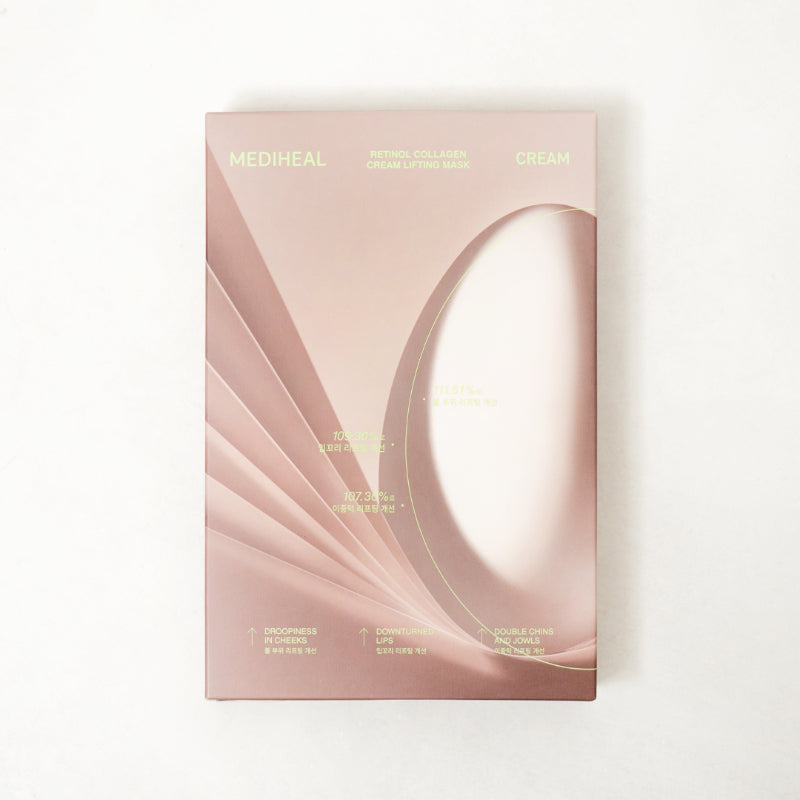 [메디힐] 레티놀 콜라겐 탄력크림 윤곽 마스크 4매