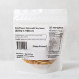 Dried & Seasoned Squid-Sliced (Soy Sauce)