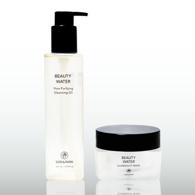 SON&PARK Beauty Water Purifying Cleansing Oil 200mL + Beauty Water Overnight Mask 50mL