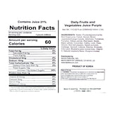 Daily Fruits and Vegetables Juice Purple 140ml x 24 pack x 3box(Set)