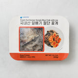 [오제이씨푸드] 국내산 알배기 절단꽃게 600g