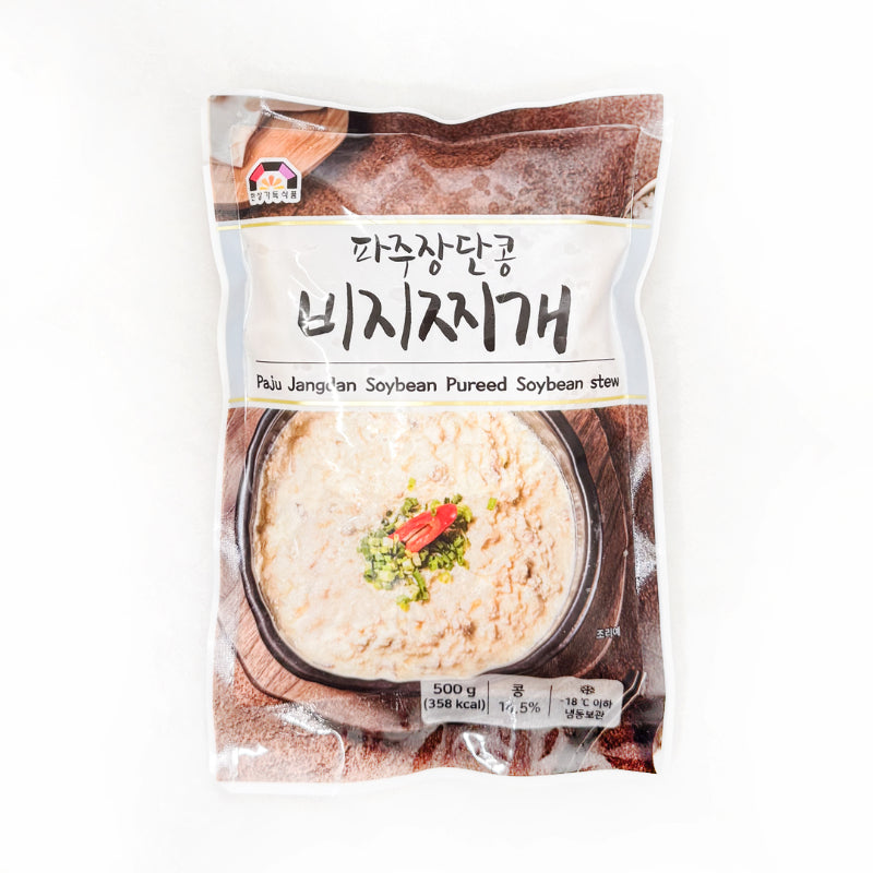 [한상가득식품] 파주장단콩 비지찌개 500g x 2팩 (묶음)