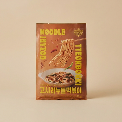[배드캐럿] 고사리 누들 떡볶이 510g x 2팩 (묶음)