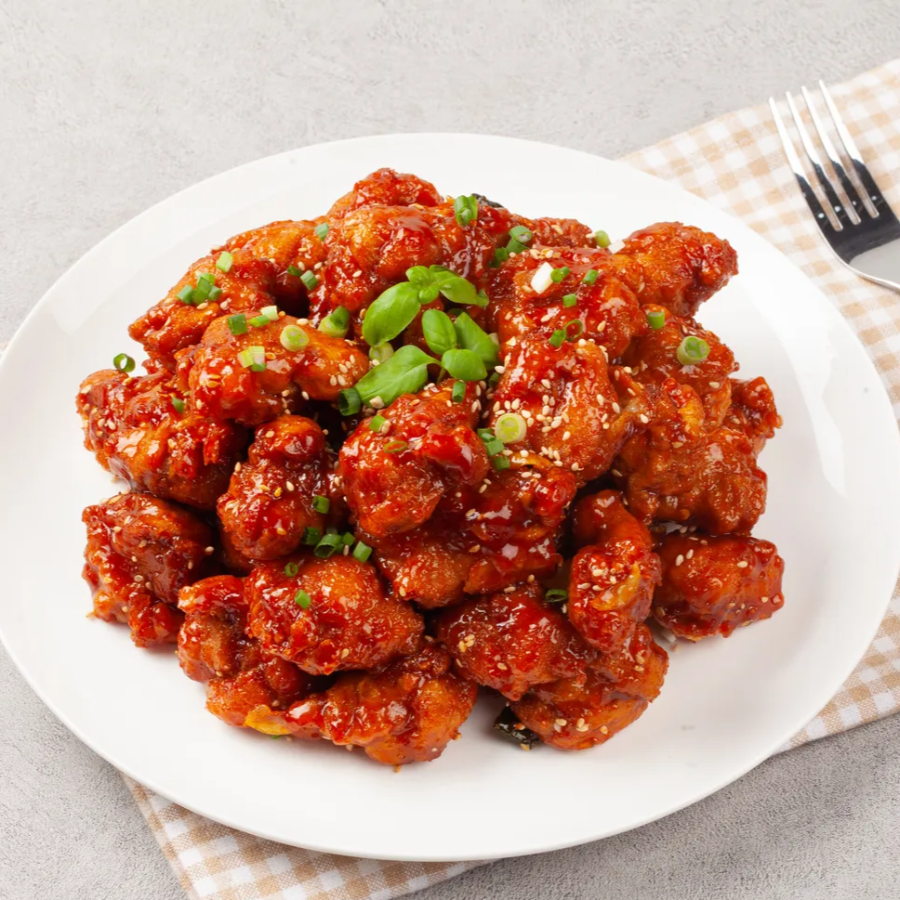 [bibigo] Korean Style Crunchy Chicken with Sweet & Spicy Sauce 18 oz