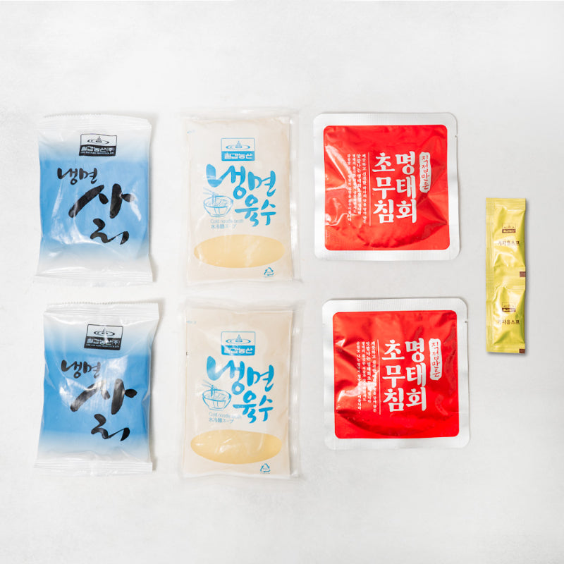 [칠갑농산] 명태회 메밀 물냉면 962g