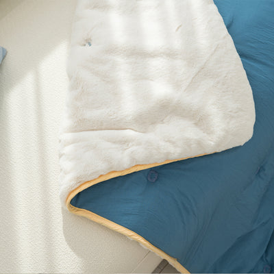 [한국직배송 E] 한길침장 극세사 담요 에코 SS/Q (색상:민트/차콜/소라)