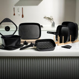 [한국직배송 B] 보오글 프리미엄 쿡웨어 14종세트 (블랙/버건디/베이지/그린)