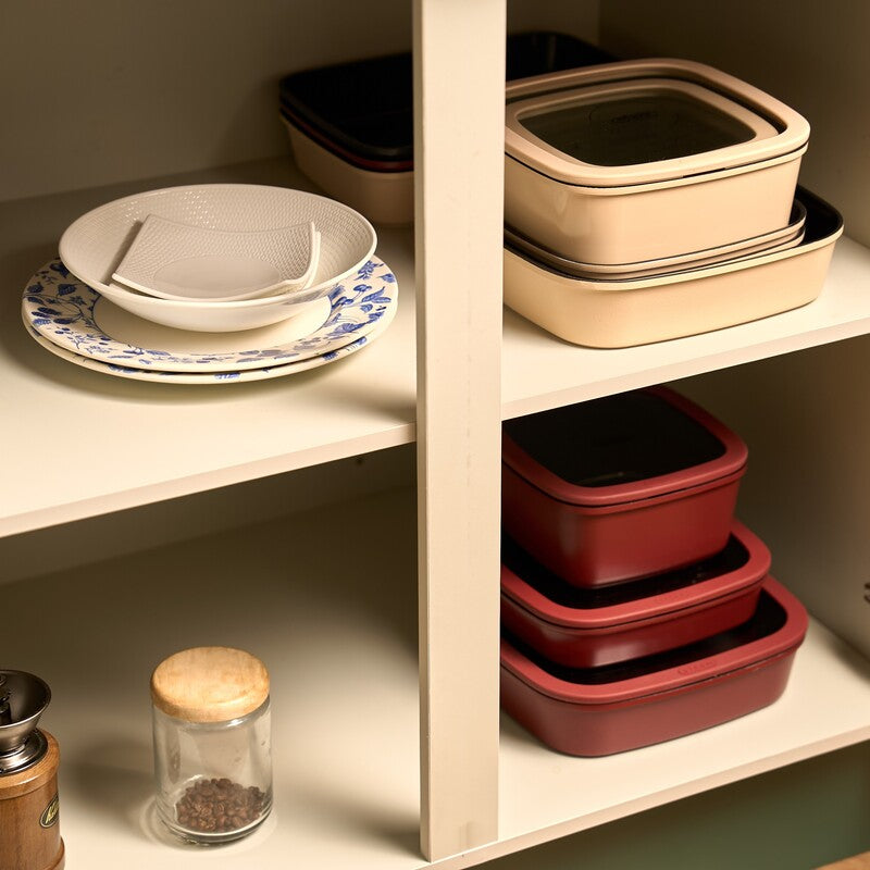 [한국직배송 A] 보오글 프리미엄 쿡웨어 8종세트 (블랙/버건디/베이지/그린)