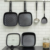 [한국직배송 B] 보오글 프리미엄 쿡웨어 14종세트 (블랙/버건디/베이지/그린)