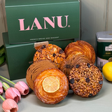 Bakery Lanu, Premium Salt Bread 5 Flavors (5pcs) + Original Kouign-Amann 6 Flavors (6pcs)_Korea Direct Delivery A