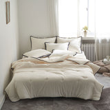 MicroModal Eco Mid-Season Comforter SS/Q+Pillow Cover (Colors Options)_ Korea Direct Delivery A