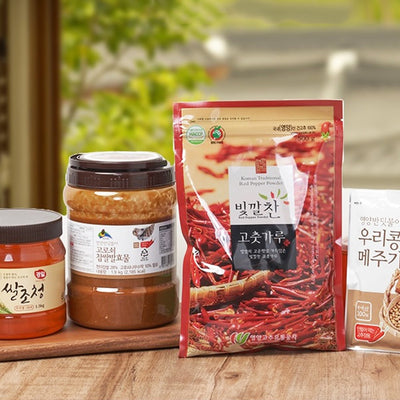 Korean Red Pepper Paste(Gochujang) Making Set 4kg