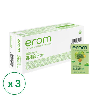 Daily Fruits and Vegetables Juice Green (140ml x 24 pack) x 3Box(Set)