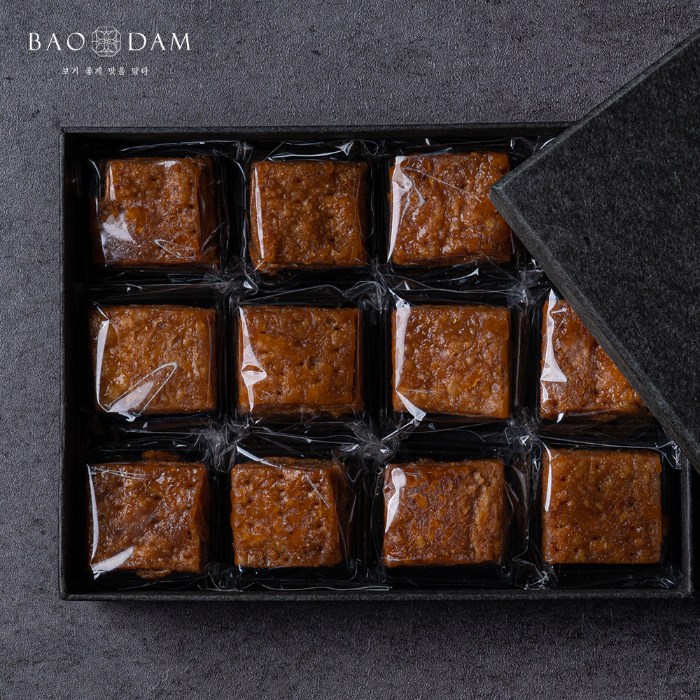 [바오담] 개성약과 패스츄리 360g (30g x 12구) 선물세트