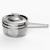 [한국직배송 B] 알텐바흐 316Ti 올인원 멀티쿠커(냄비+찜기+체반) 20cm 편수/양수 옵션선택