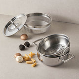 [한국직배송 B] 알텐바흐 316Ti 올인원 멀티쿠커(냄비+찜기+체반) 20cm 편수/양수 옵션선택