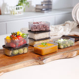 [한국직배송 D] 비트리 시즌1 모듈러 밀폐용기 22개 세트 (블랙)