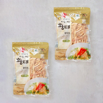 Golden Sky Finely Sliced Hwangtae Sticks 200g (Set)
