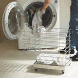 All-Stainless Steel Laundry Basket_Korea Direct Delivery B 