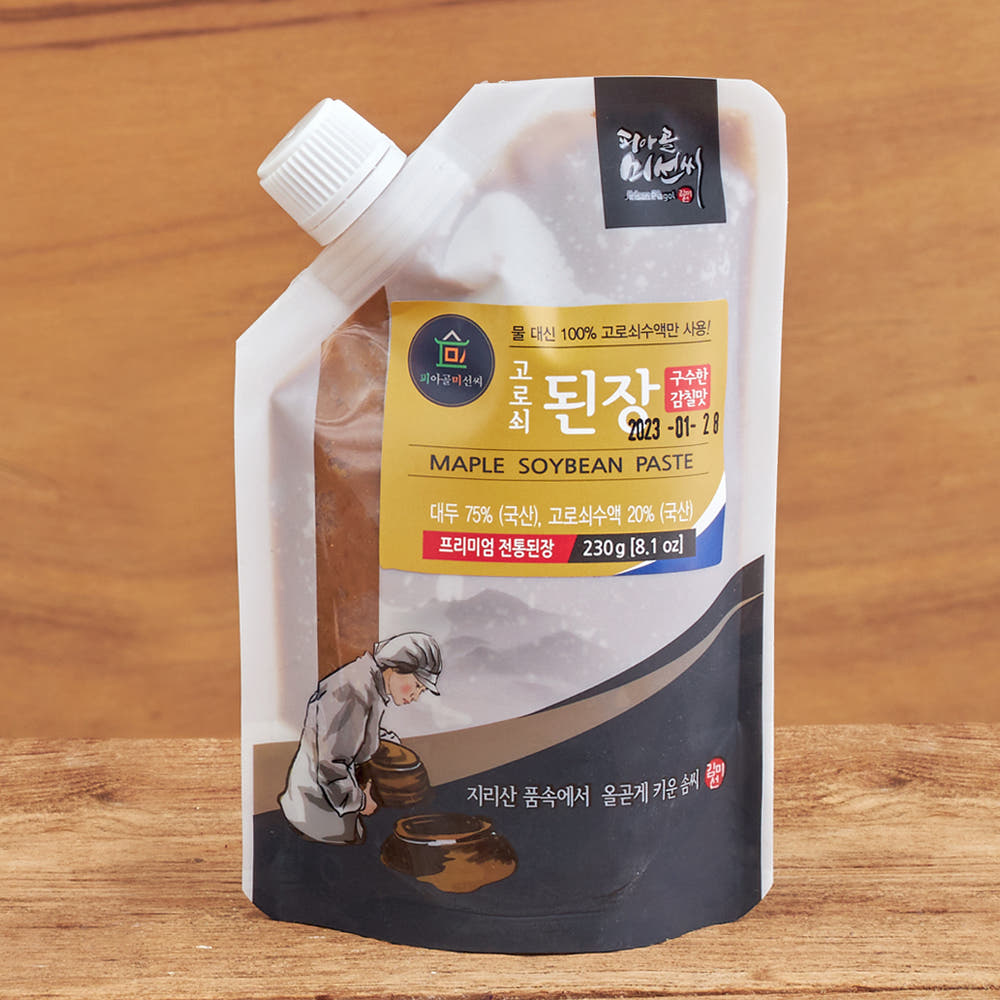 [피아골미선씨] 지리산 고로쇠된장 230g