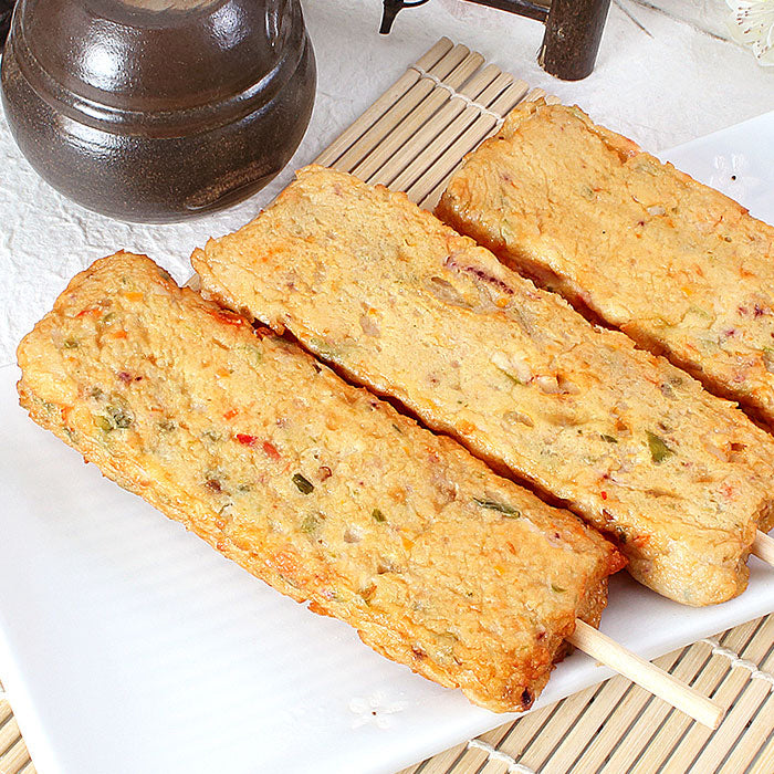 [미도어묵] 오징어야채 미도바 점보세트 (5개) + 신(辛)이내린 오징어야채바(5개) + 통으로 씹히는 통새우바 (5개)_타임딜(묶음)