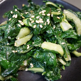 100% Korean Prepped Swiss Chard for Soups & Side Dishes 400g