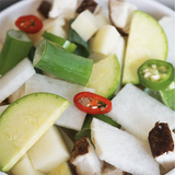 100% Korean Prepped Vegetables for Soybean Paste Stew 450g
