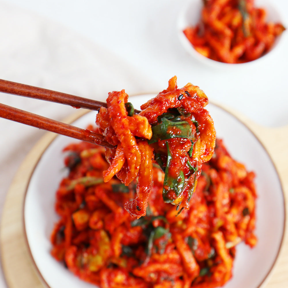 [한국직배송 C] 김치품평회 대상 새벽팜 보쌈김치 3kg + 무말랭이 1kg