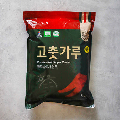 [2025 New] Haenam Chili Powder 3kg (Medium Spicy Flavor)_Free Shipping