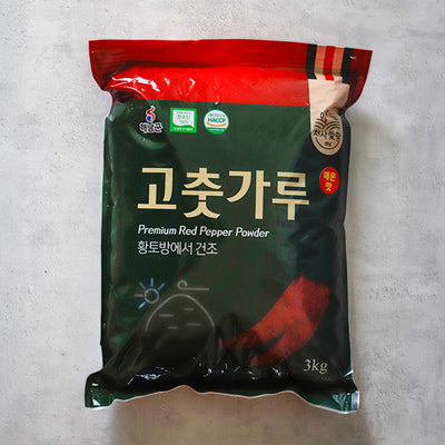 [2025년산][천사애땅] 해남 고춧가루 매운맛 3kg_무료배송