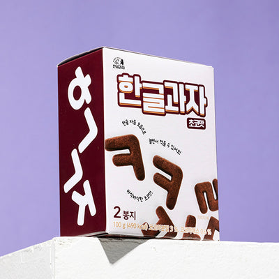 [스윅] 재밌는 한글과자 초코맛 100g (50g x 2개입)