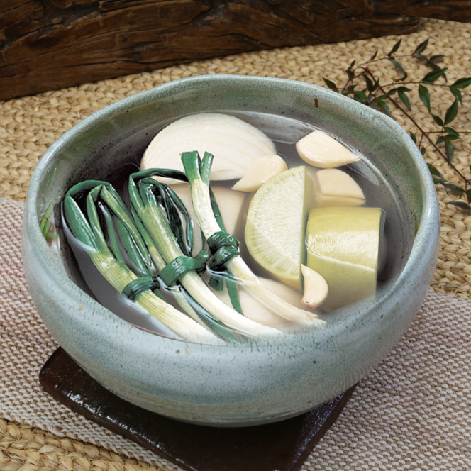 [한국직배송 D] 김치품평회 콕김치 경기도식 백김치 2kg + 나박물김치 1kg + 동치미 1kg