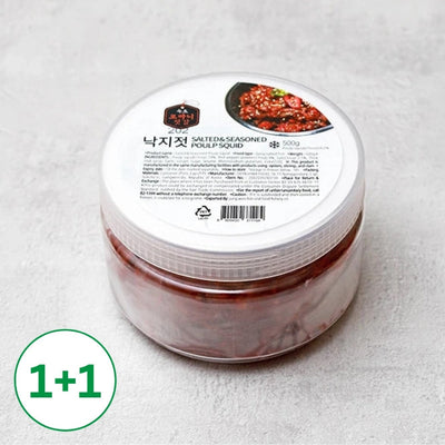 [1+1][동화푸드] 오마니 낙지젓 500g (묶음)_ 타임딜