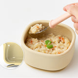 Cream Silicone Baby 4-Piece Set(Cream Yellow)_Korea Direct Delivery D
