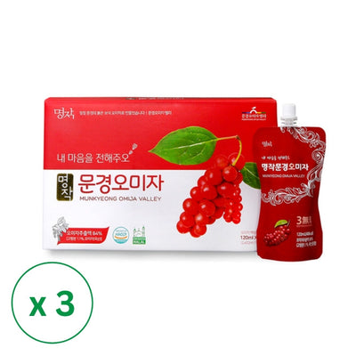 Mungyeong Schizandra Berries (120ml x 20ea) x 3Box (Set)