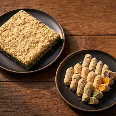 [마음이가] 판떡 쑥인절미 키트 2kg x 2판 + 모듬영양떡 480g x 2박스 (묶음)_ 무료배송_ 7월 둘째주 순차발송