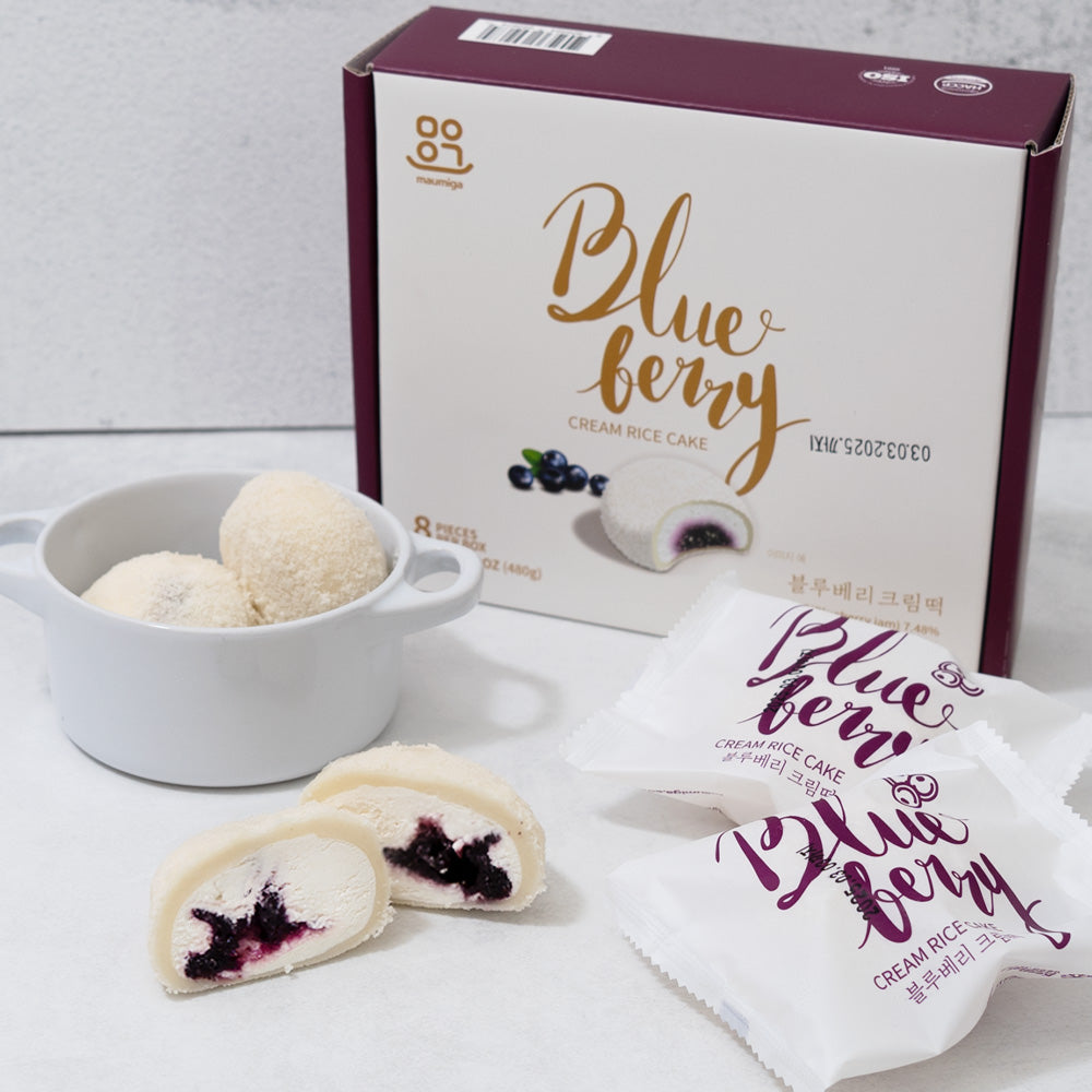 [마음이가] 딸기 크림떡 480g + 블루베리 크림떡 480g (묶음)_타임딜