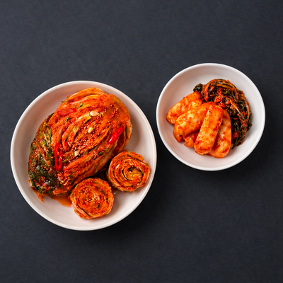 [한국직배송 B] 홍천 대복김치 제철 포기김치 3kg + 총각김치 1kg