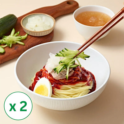 [다담푸드] 제주 산방식당 비빔밀냉면 806g x 2팩 (묶음)