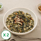 Bibimbap with Dried Radish Leaves & Shiitake Mushroom 215g x 2 Packs (Set)