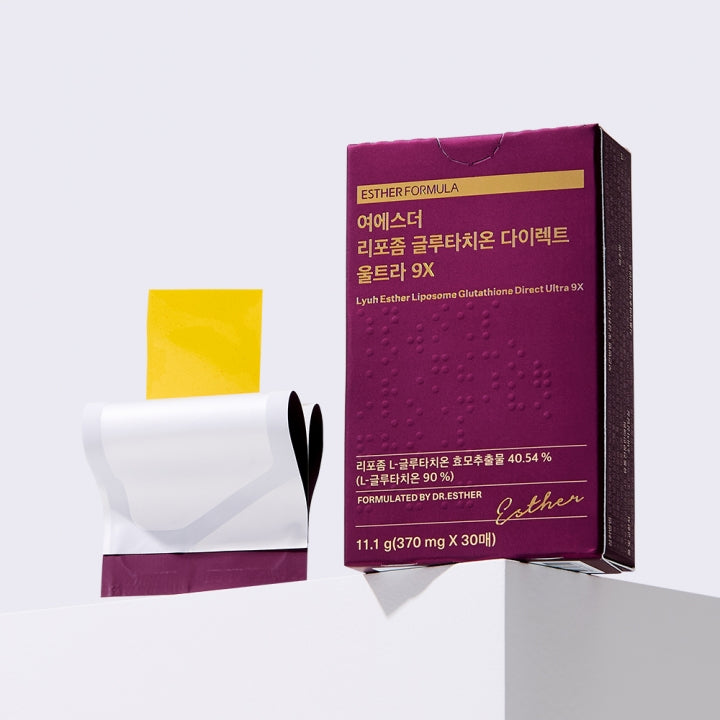 [한국직배송 B] 여에스더 글루타치온 울트라X / 울트라 9X 2+2 (4박스) 옵션선택