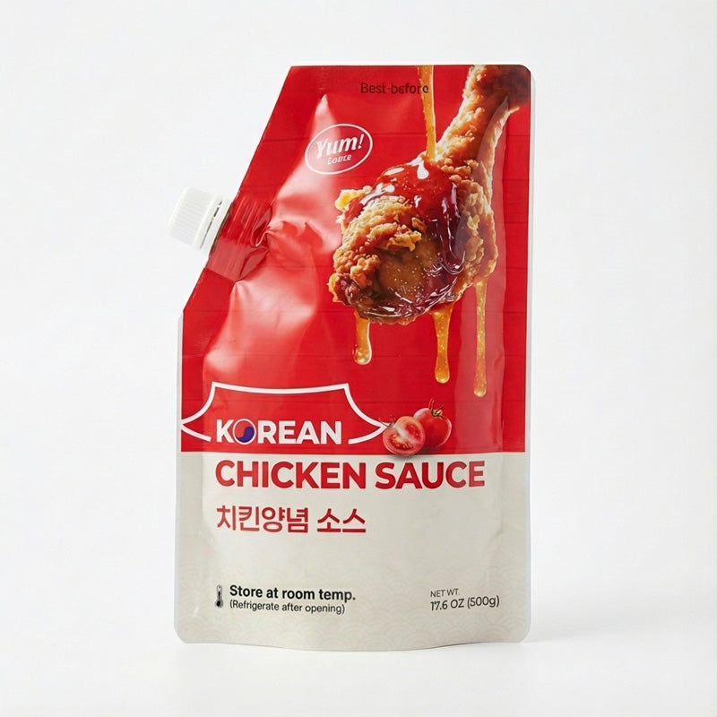 [Yum!sauce] 마늘간장소스 500g + 치킨양념소스 500g (묶음)