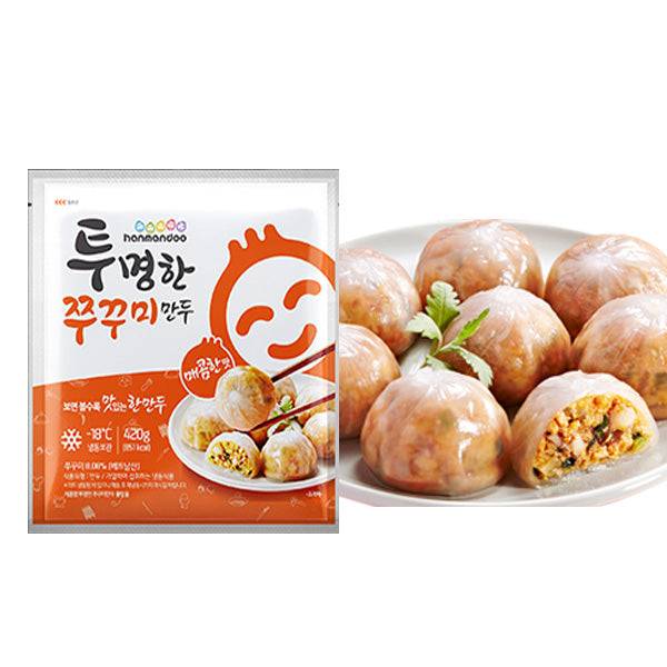 [1+1] Gourmet Spicy Baby Octopus Dumplings with Skinny Dough 420g