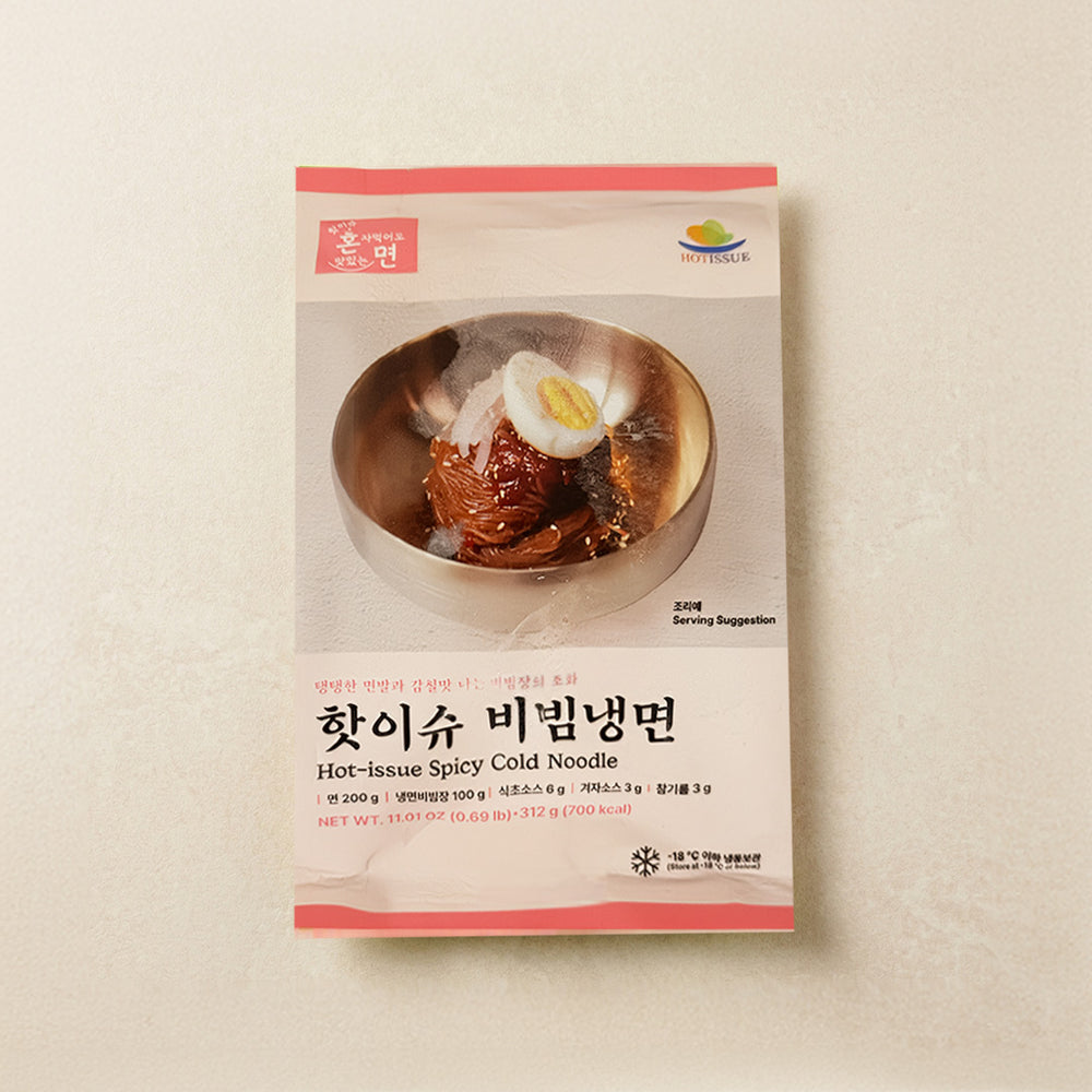 [핫이슈] 비빔냉면 312g x 2팩 (묶음)
