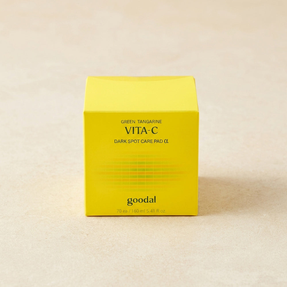 [goodal] Green Tangerine Vita C Dark Spot Care Pad Alpha 70 Sheets