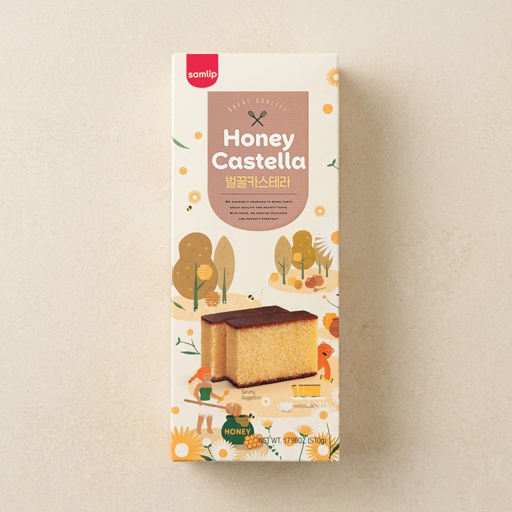 [Samlip] Honey Castella Cake 510g