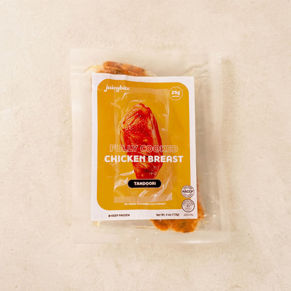 [Juicybite] 60초 완성! 한국식 닭가슴살 탄두리맛 4oz