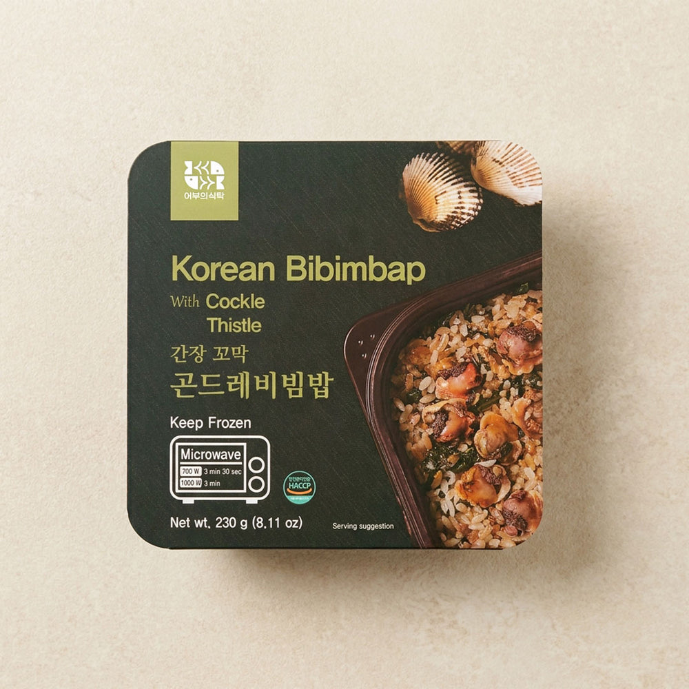 [어부의식탁] 간장 꼬막 곤드레비빔밥 230g